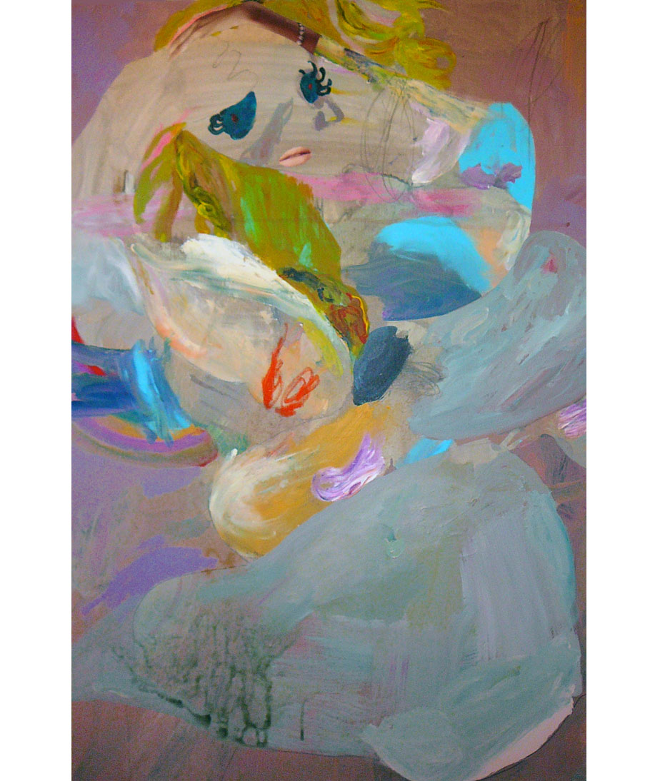 Large image of Jennine Scarboro's painting BabyBlues