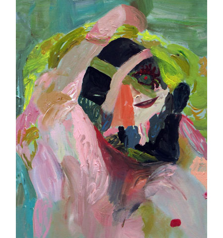 Painting by Jennine Scarboro titled Dream Girl