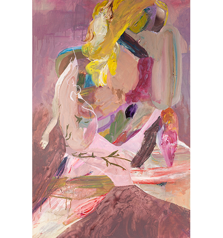 Painting by Jennine Scarboro titled Nicole