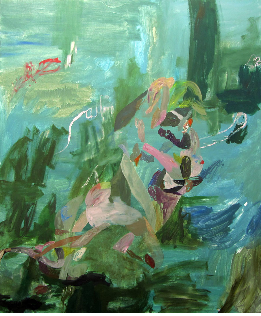 Large image of Jennine Scarboro's painting Splendor in the Grass