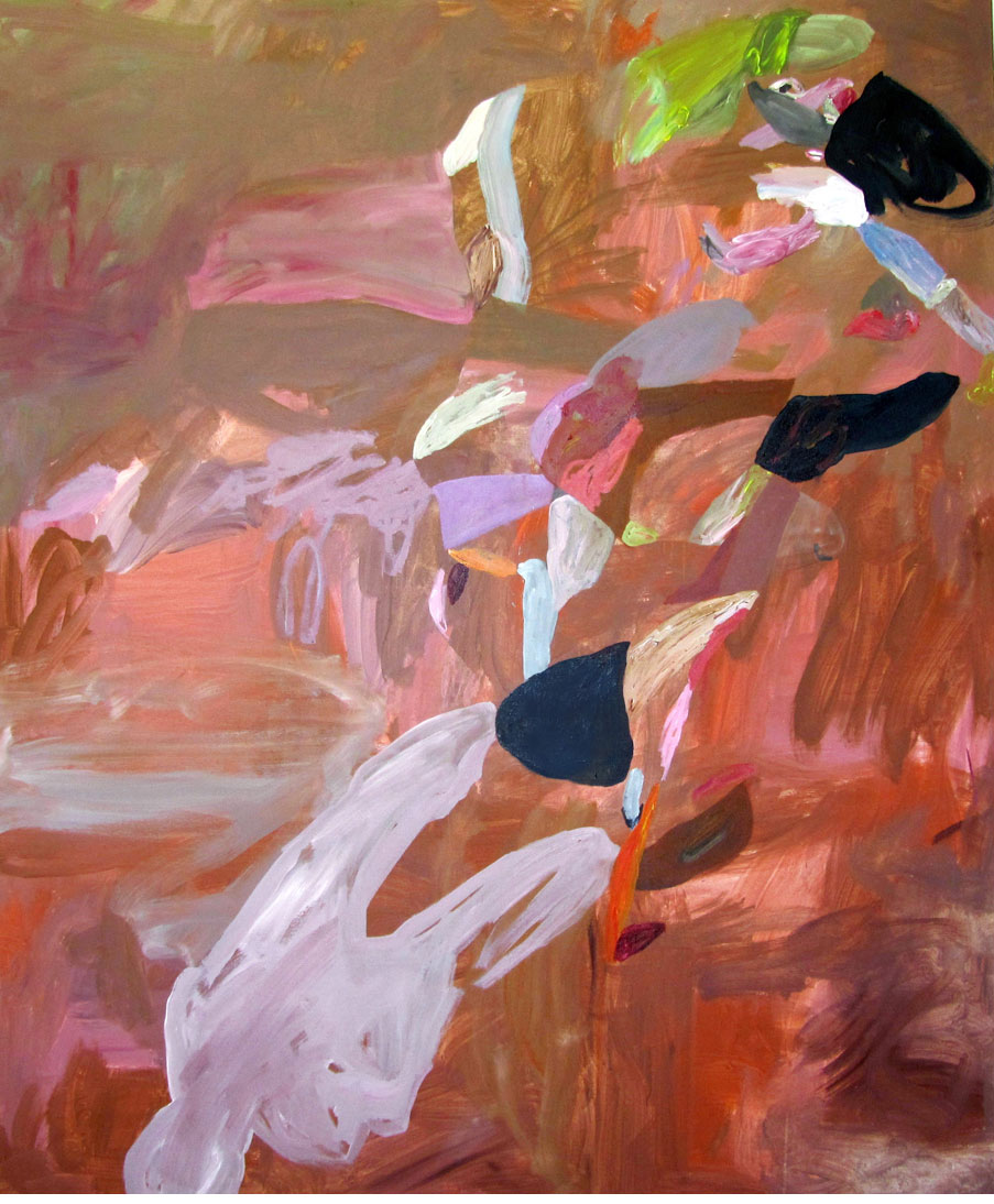 Large image of Jennine Scarboro's painting Wolf Whistle